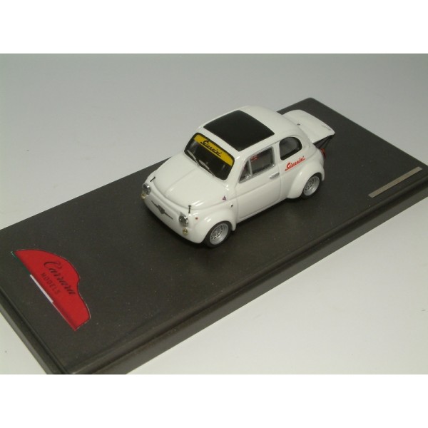 Fiat 500 Giannini 590 GT assetto corsa 1969 bianco - Standard Built 1:43